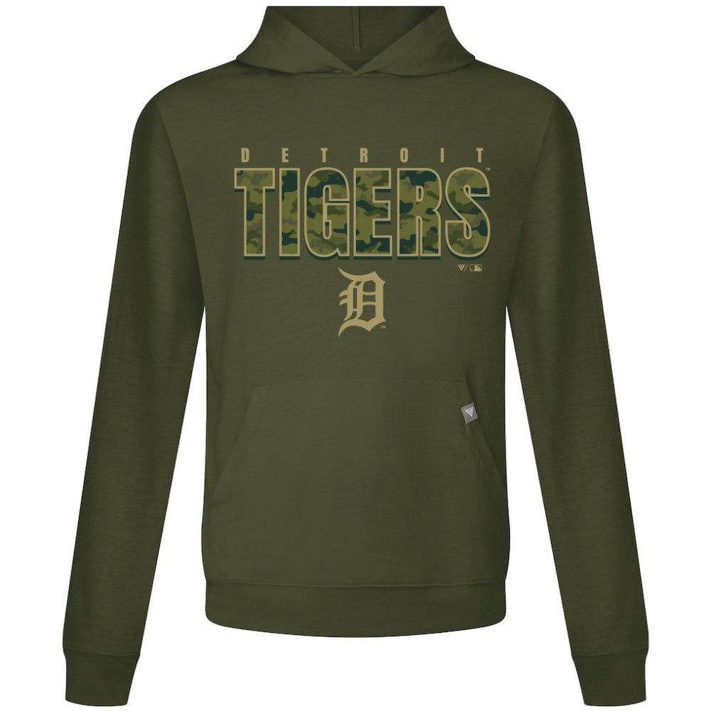 Detroit Tigers Levelwear Relay Protect Pullover Hoodie Outlet