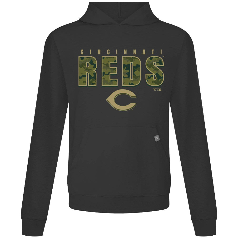 Cincinnati Reds Levelwear Relay Protect Pullover Hoodie Sale