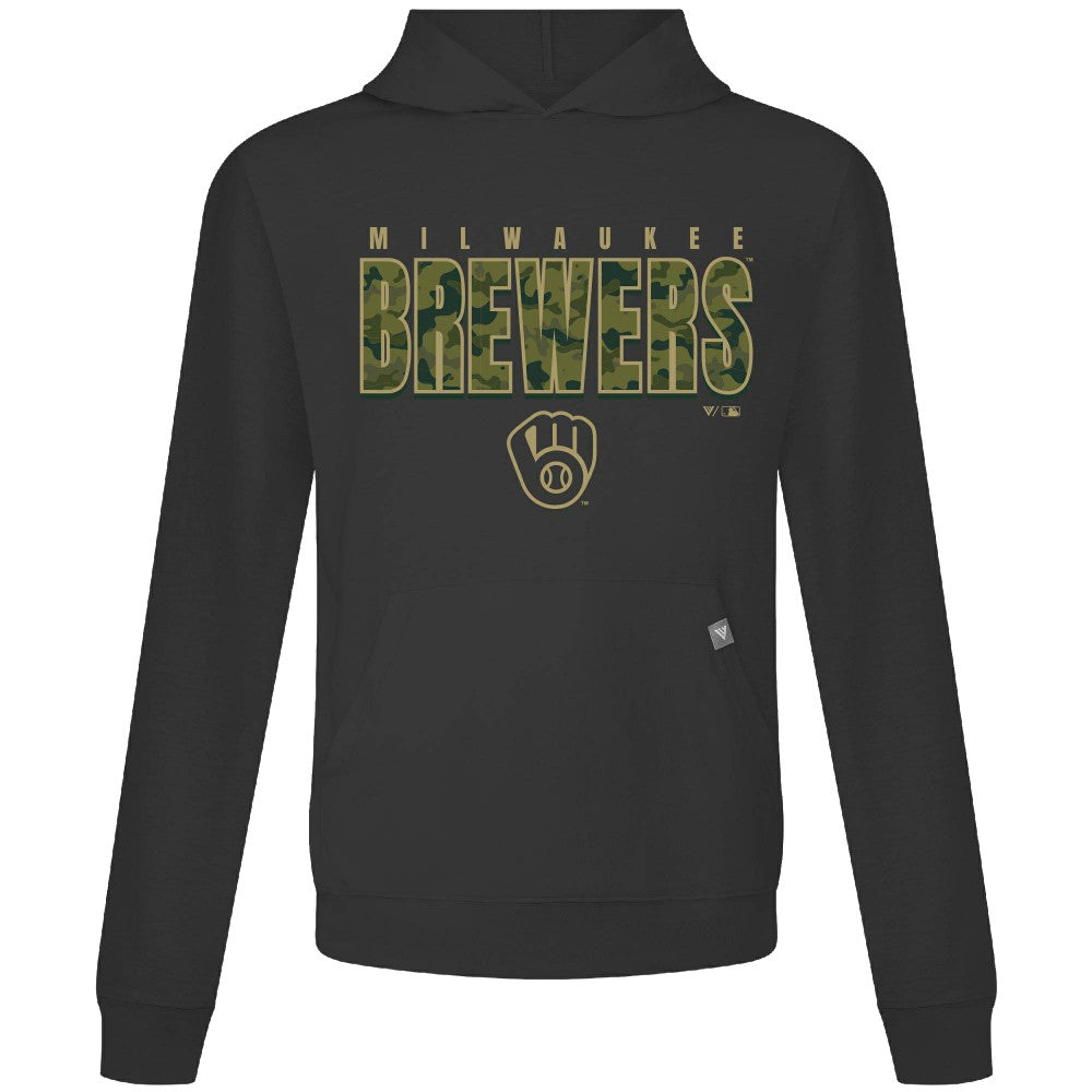 Milwaukee Brewers Levelwear Relay Protect Pullover Hoodie Outlet