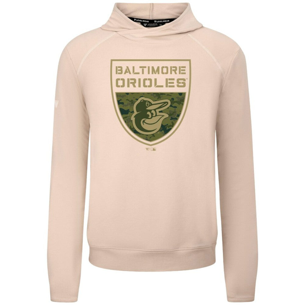 Baltimore Orioles Levelwear Mandate Buckler Tri-Blend Pullover Hoodie Discount