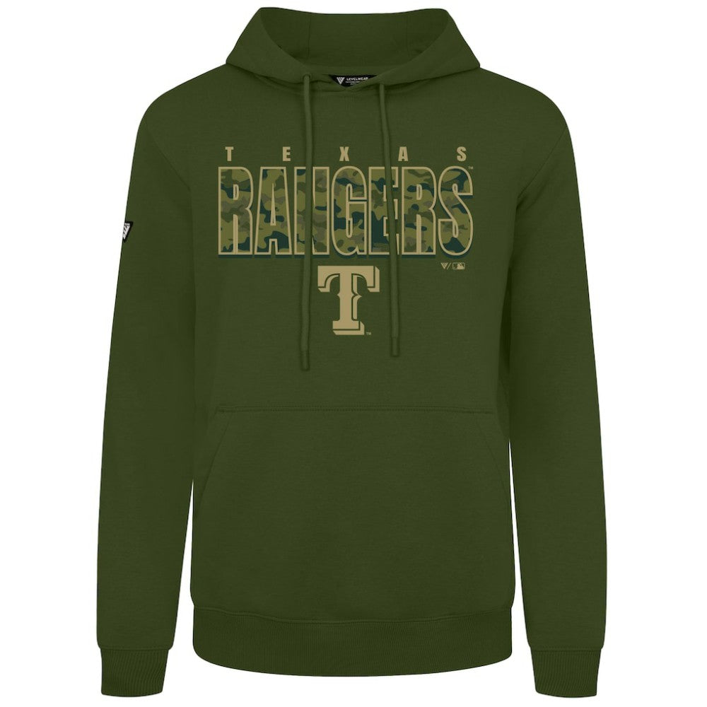 Texas Rangers Levelwear Podium Protect Pullover Hoodie for sale