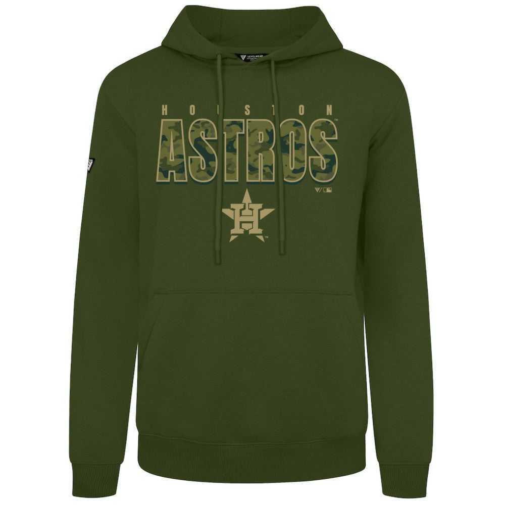 Houston Astros Levelwear Podium Protect Pullover Hoodie Online