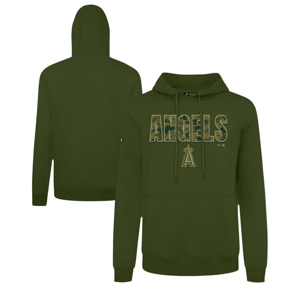Los Angeles Angels Levelwear Podium Protect Pullover Hoodie Outlet