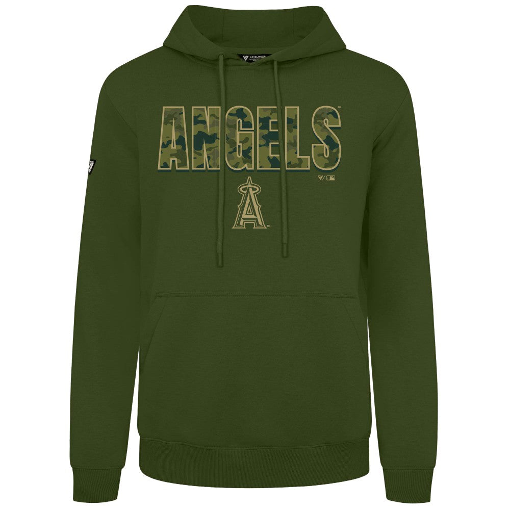 Los Angeles Angels Levelwear Podium Protect Pullover Hoodie Outlet
