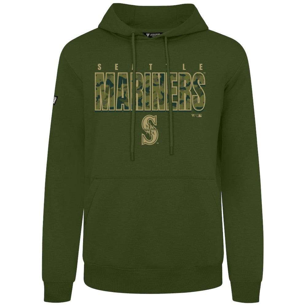 Seattle Mariners Levelwear Podium Protect Pullover Hoodie Near Me