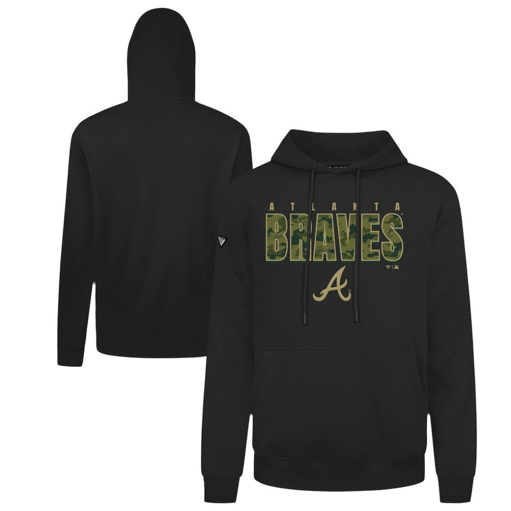 Atlanta Braves Levelwear Podium Protect Pullover Hoodie Near Me