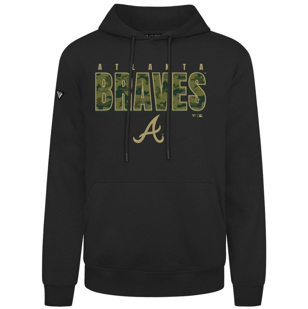 Atlanta Braves Levelwear Podium Protect Pullover Hoodie Near Me