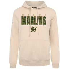 Miami Marlins Levelwear Podium Protect Pullover Hoodie Outlet