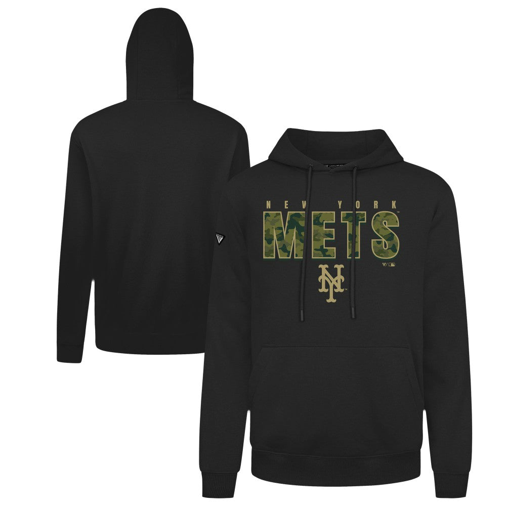 New York Mets Levelwear Podium Protect Pullover Hoodie Sale