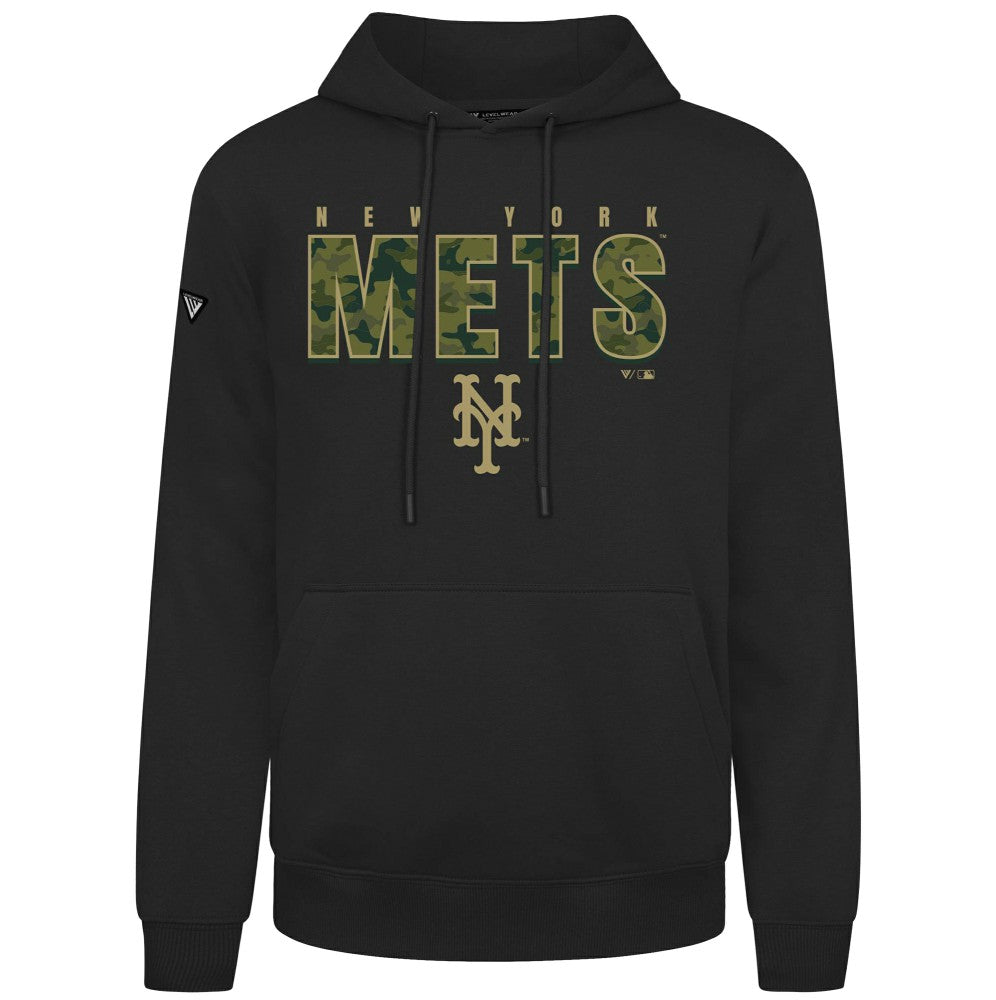 New York Mets Levelwear Podium Protect Pullover Hoodie Sale