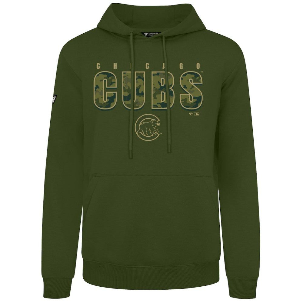 Chicago Cubs Levelwear Podium Protect Pullover Hoodie Outlet
