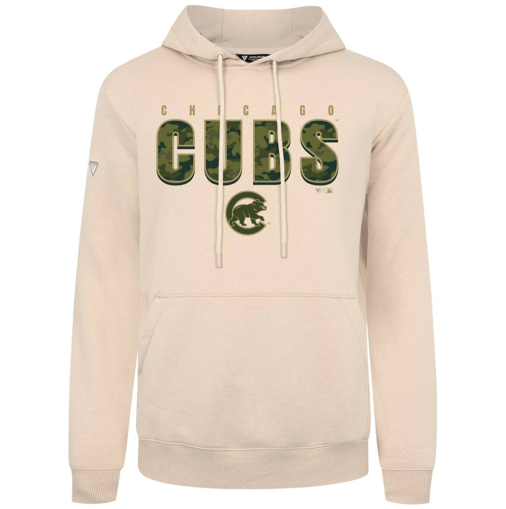 Chicago Cubs Levelwear Podium Protect Pullover Hoodie Outlet
