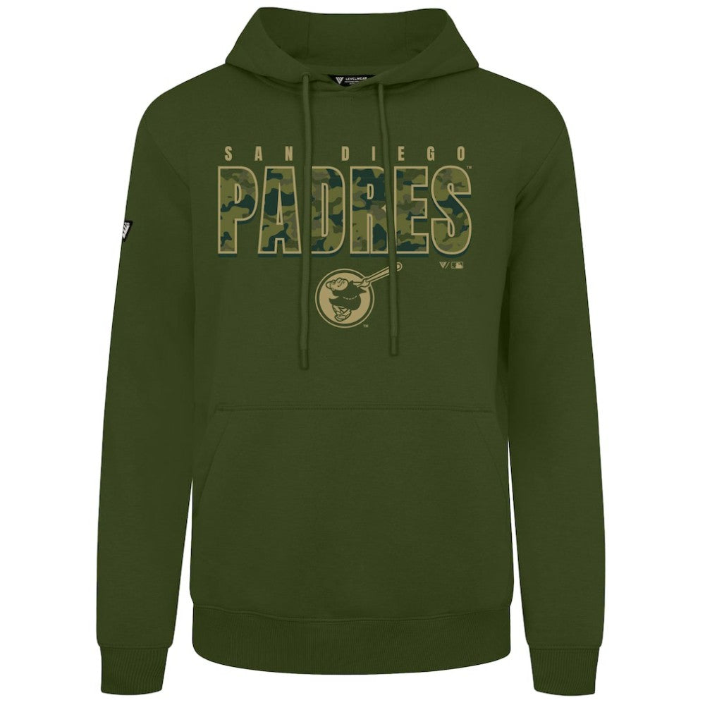 San Diego Padres Levelwear Podium Protect Pullover Hoodie Near Me