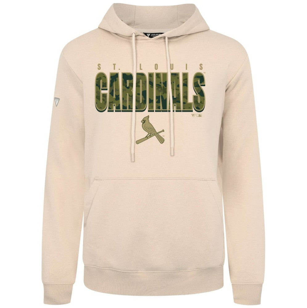 St. Louis Cardinals Levelwear Podium Protect Pullover Hoodie Outlet