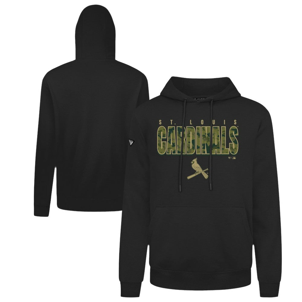St. Louis Cardinals Levelwear Podium Protect Pullover Hoodie Discount