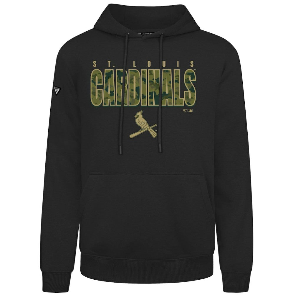 St. Louis Cardinals Levelwear Podium Protect Pullover Hoodie Discount