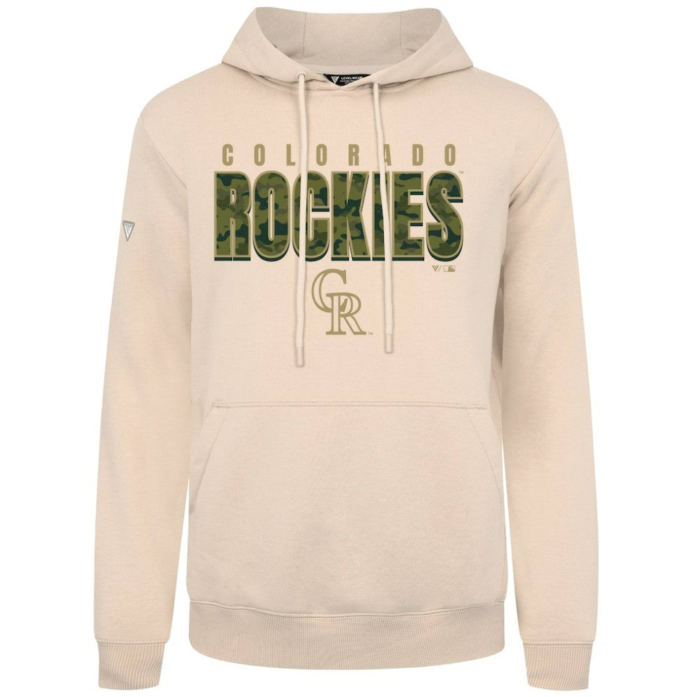 Colorado Rockies Levelwear Podium Protect Pullover Hoodie Discount