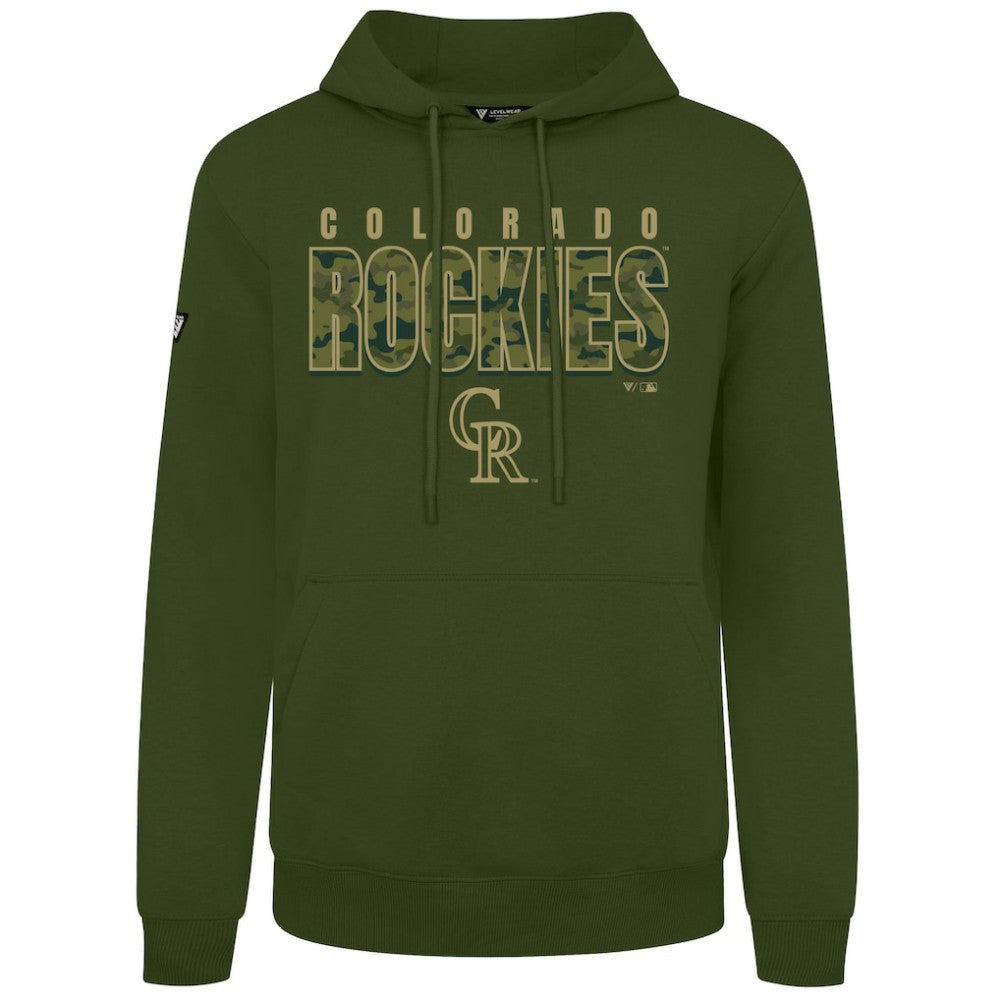 Colorado Rockies Levelwear Podium Protect Pullover Hoodie Online