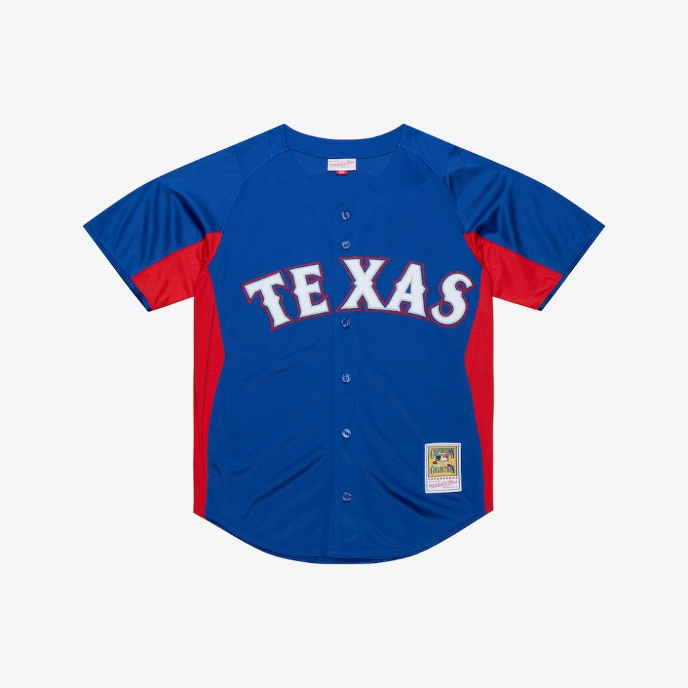 Adrian Beltre Texas Rangers Mitchell & Ness Cooperstown Mesh Batting Practice Button-Up Jersey Near Me