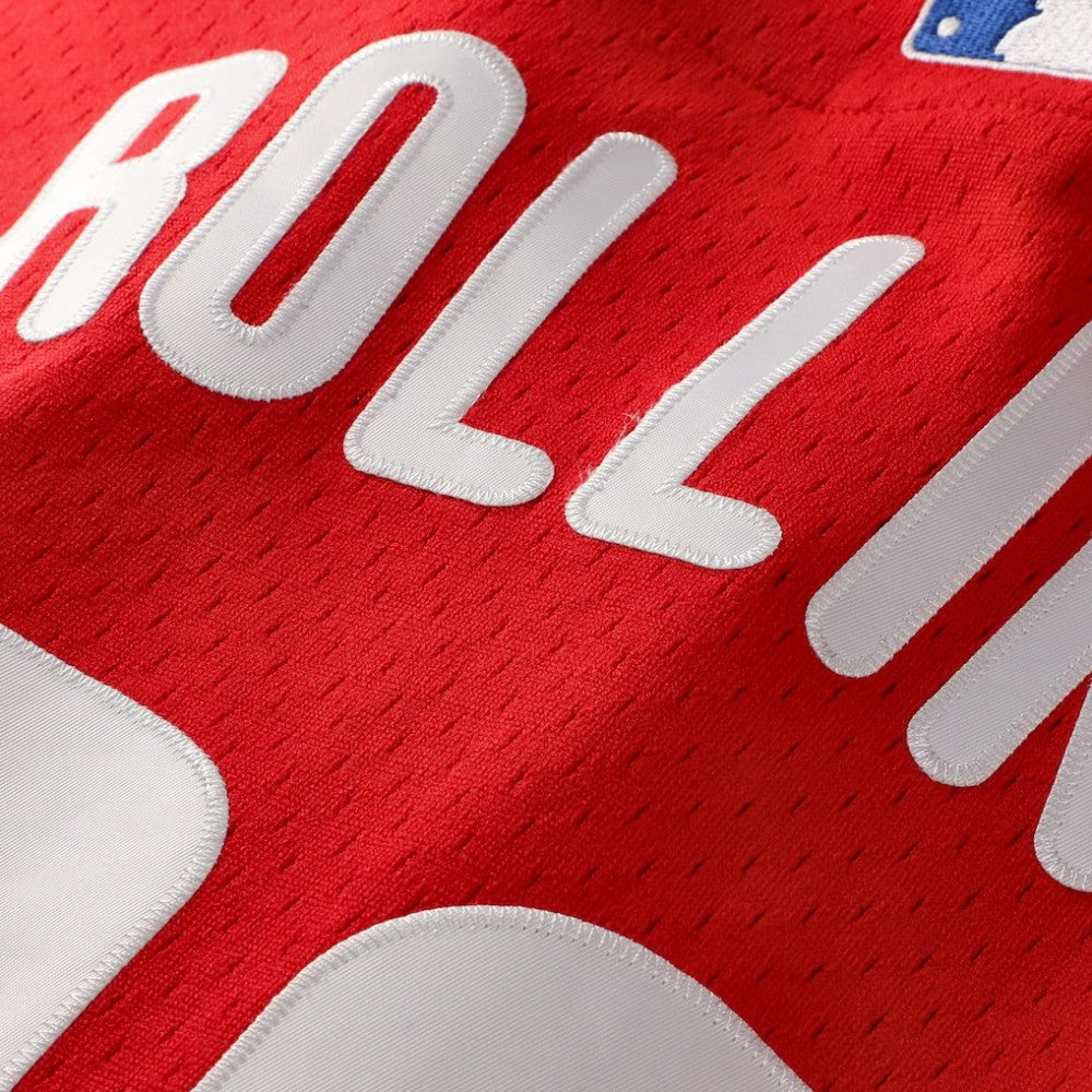 Jimmy Rollins Philadelphia Phillies Mitchell & Ness Cooperstown Mesh Batting Practice Button-Up Jersey Discount