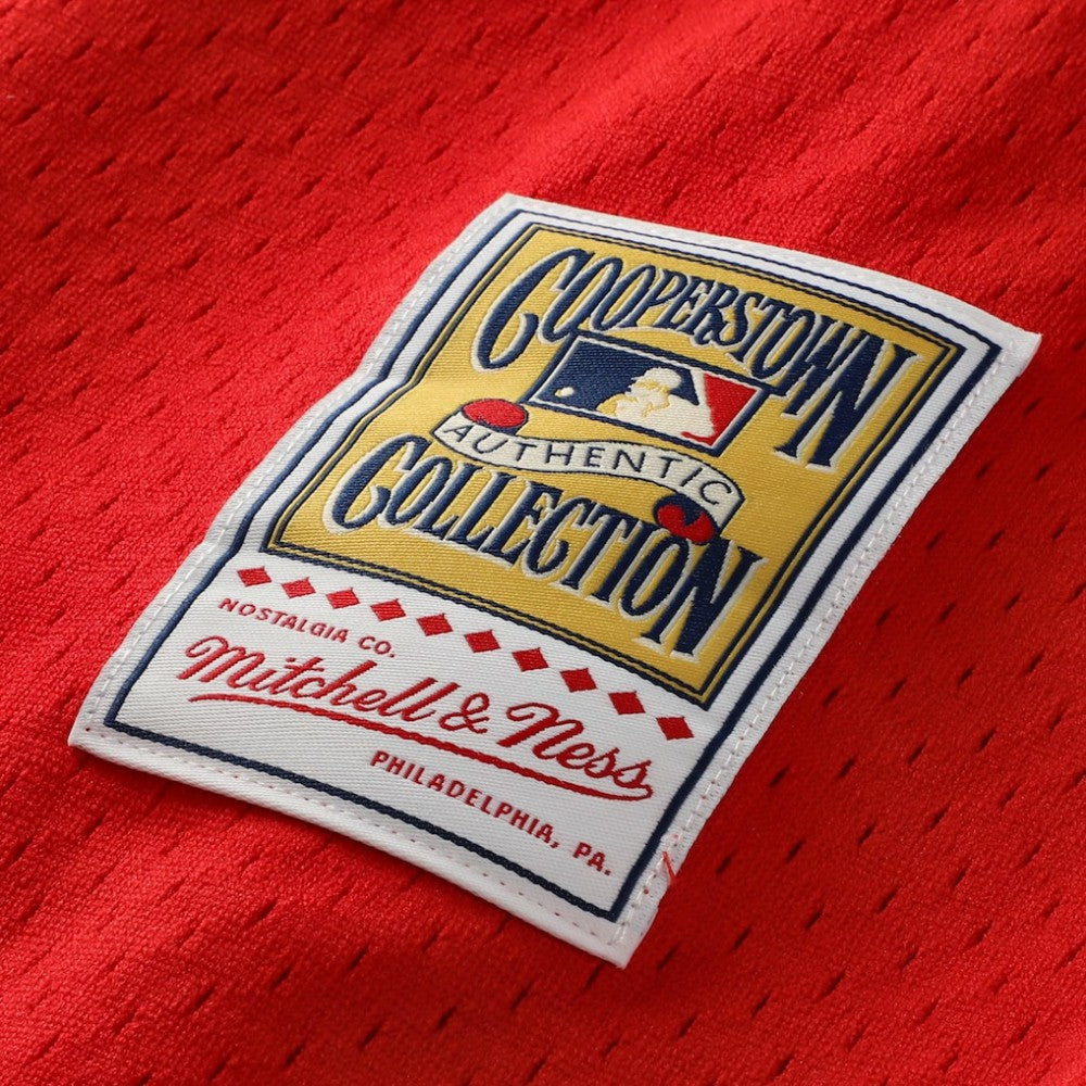 Jimmy Rollins Philadelphia Phillies Mitchell & Ness Cooperstown Mesh Batting Practice Button-Up Jersey Discount