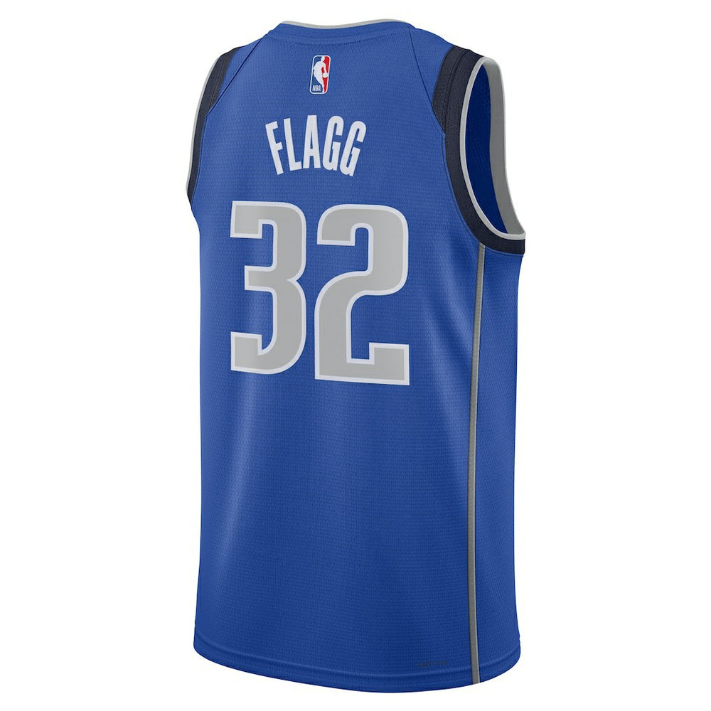Nike Cooper Flagg Dallas Mavericks Unisex 2025 NBA Draft First Round Pick Swingman Jersey Icon Edition Blue