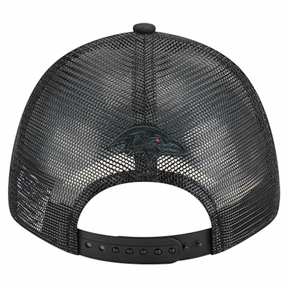 Baltimore Ravens New Era Darkness Falls 9FORTY Adjustable Hat - Black - NFL