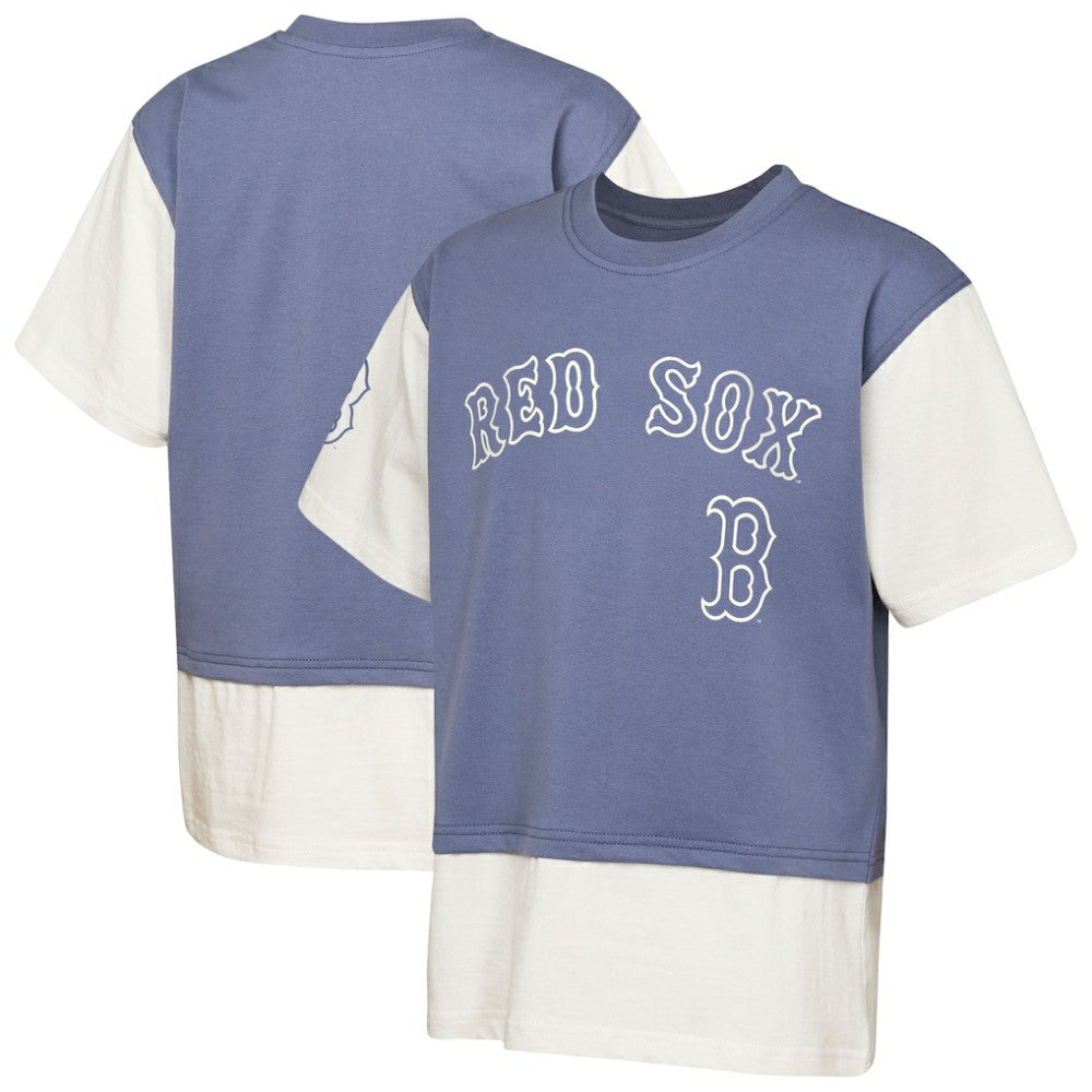 Boston Red Sox Outerstuff Youth Ultimate Pastels Premium Double Run T-Shirt Online