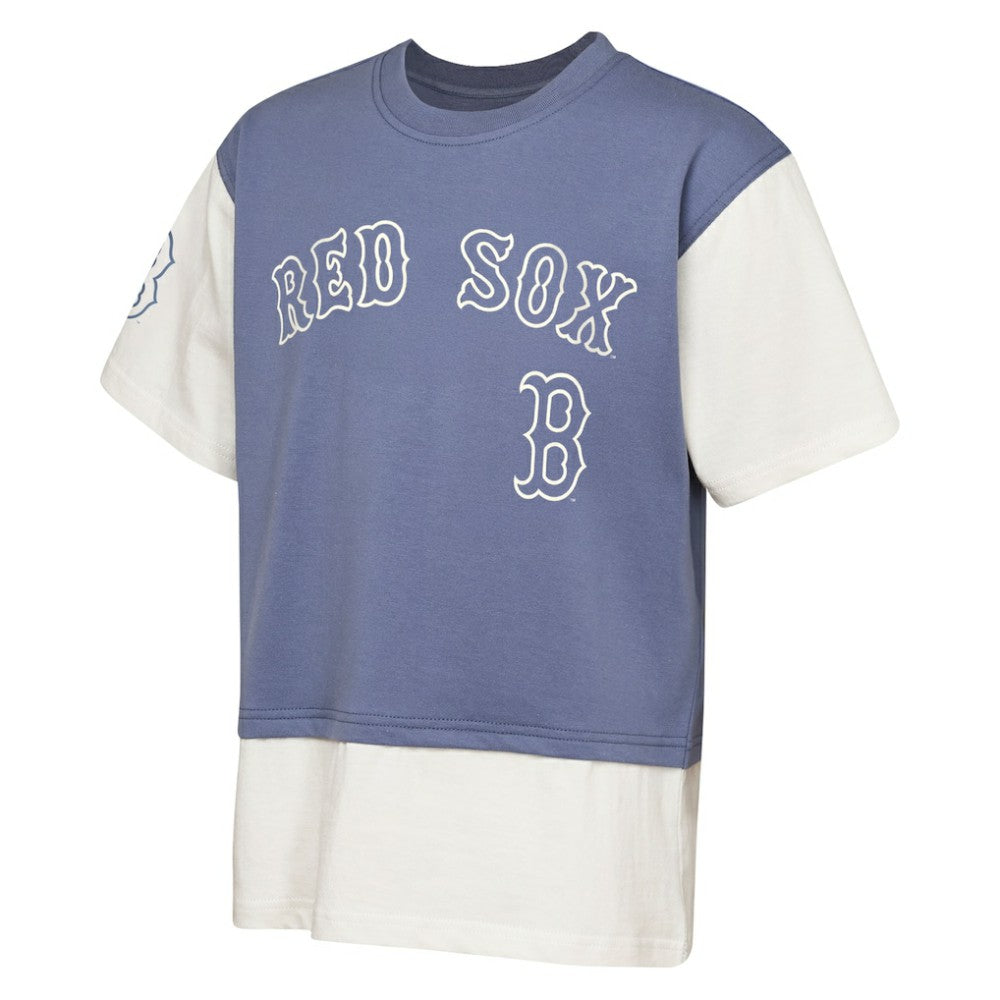 Boston Red Sox Outerstuff Youth Ultimate Pastels Premium Double Run T-Shirt Online