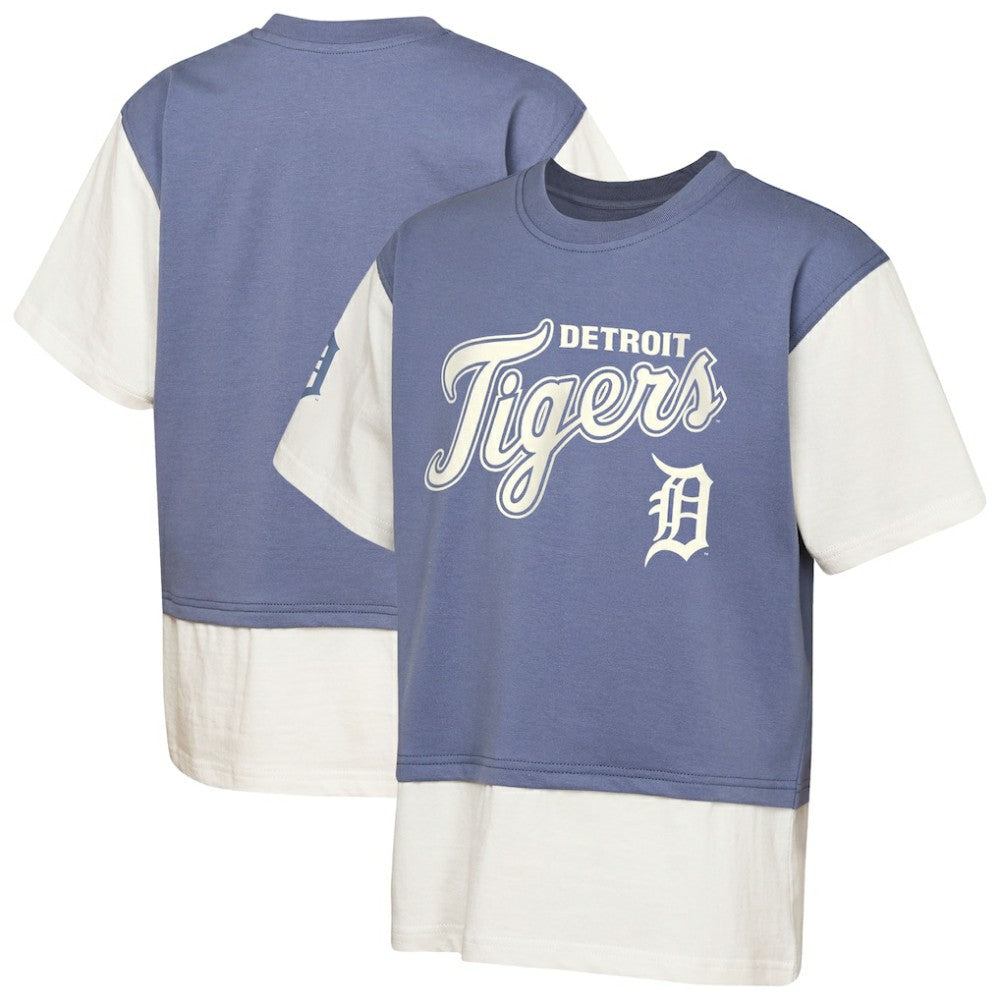 Detroit Tigers Outerstuff Youth Ultimate Pastels Premium Double Run T-Shirt Near Me