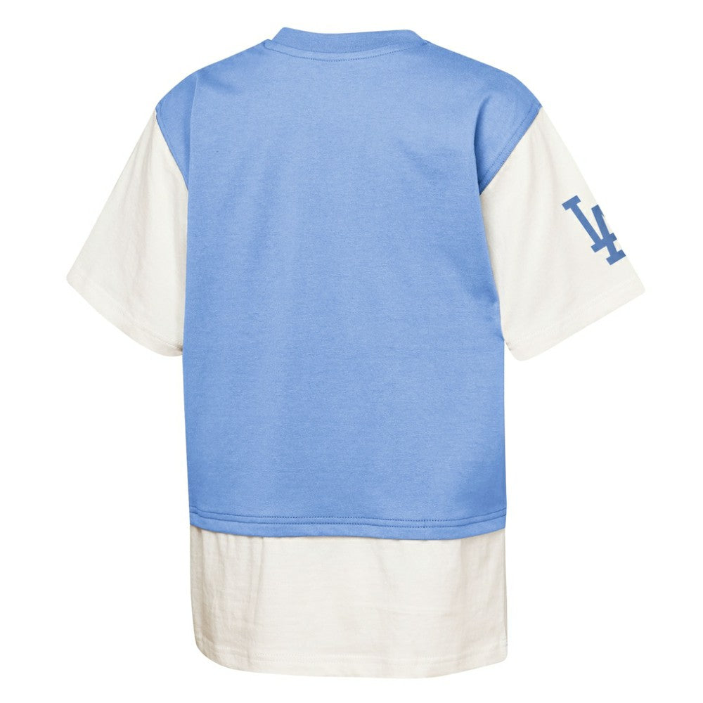 Los Angeles Dodgers Outerstuff Youth Ultimate Pastels Premium Double Run T-Shirt Discount
