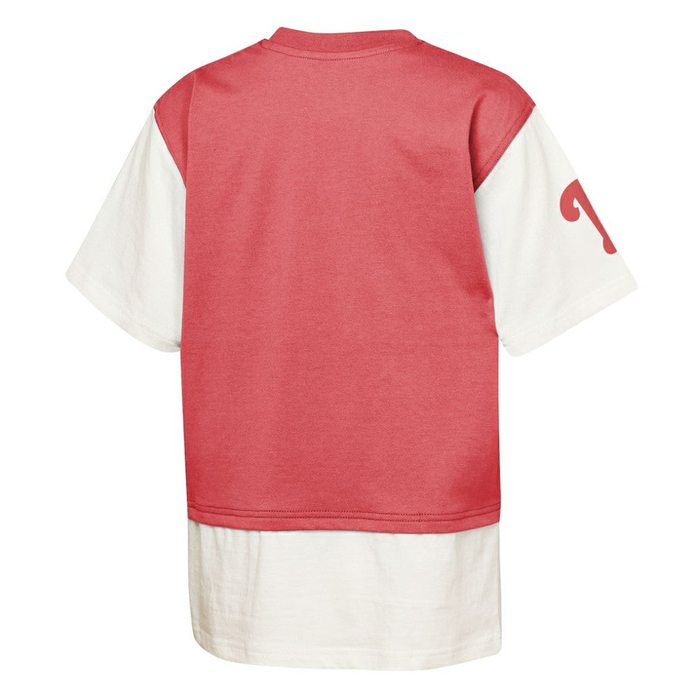 Philadelphia Phillies Outerstuff Youth Ultimate Pastels Premium Double Run T-Shirt Online