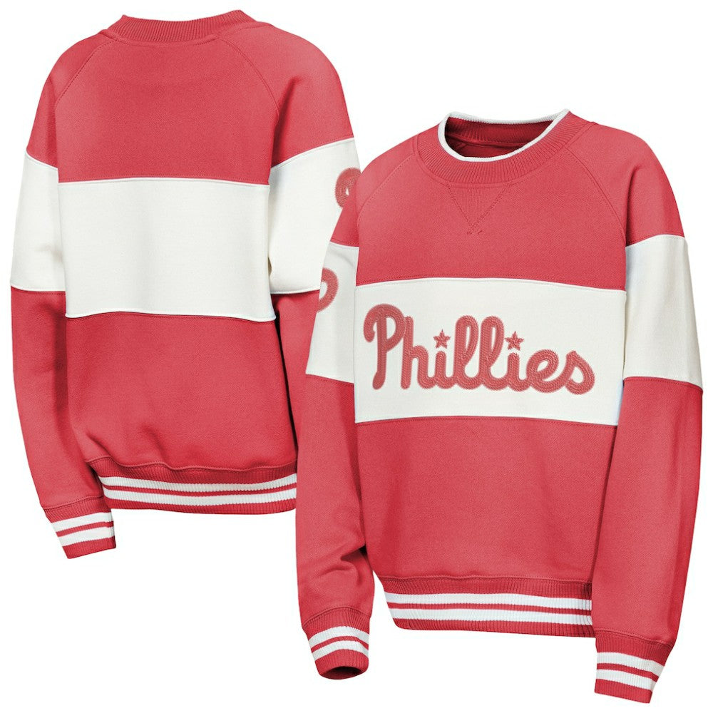 Philadelphia Phillies Outerstuff Youth Ultimate Pastels On Base Sweatshirt Discount