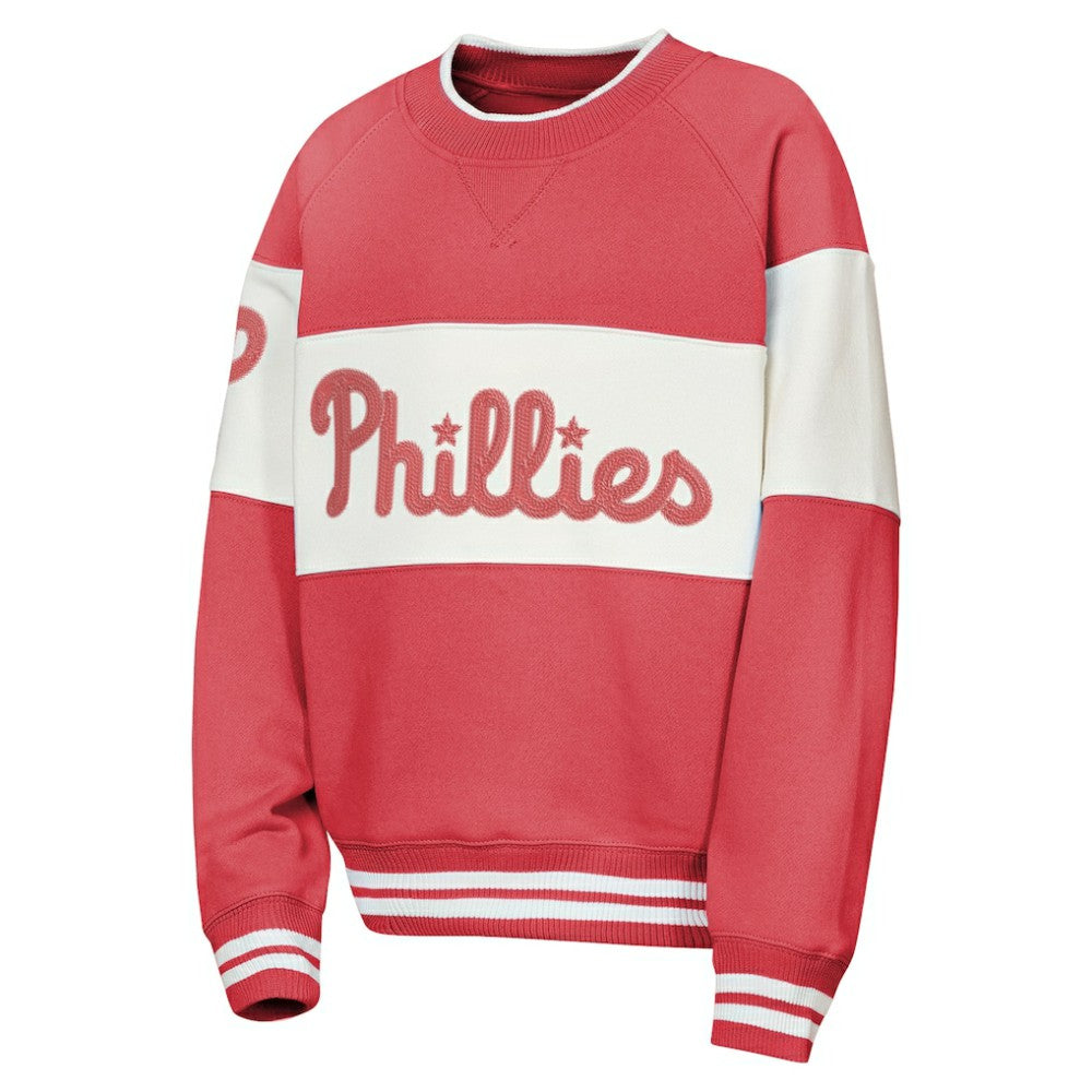 Philadelphia Phillies Outerstuff Youth Ultimate Pastels On Base Sweatshirt Discount