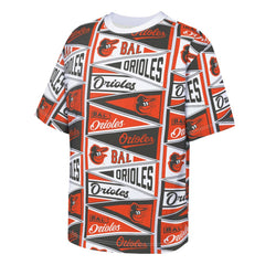 Baltimore Orioles Outerstuff Youth All-Over Pennant T-Shirt Sale