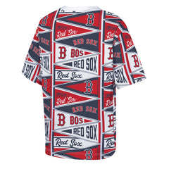Boston Red Sox Outerstuff Youth All-Over Pennant T-Shirt Sale
