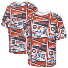 Houston Astros Outerstuff Youth All-Over Pennant T-Shirt Online