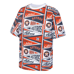 Houston Astros Outerstuff Youth All-Over Pennant T-Shirt Online