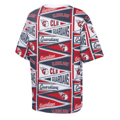 Cleveland Guardians Outerstuff Youth All-Over Pennant T-Shirt Discount
