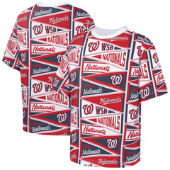 Washington Nationals Outerstuff Youth All-Over Pennant T-Shirt Discount