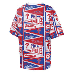 Philadelphia Phillies Outerstuff Youth All-Over Pennant T-Shirt Near Me