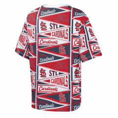 St. Louis Cardinals Outerstuff Youth All-Over Pennant T-Shirt Sale