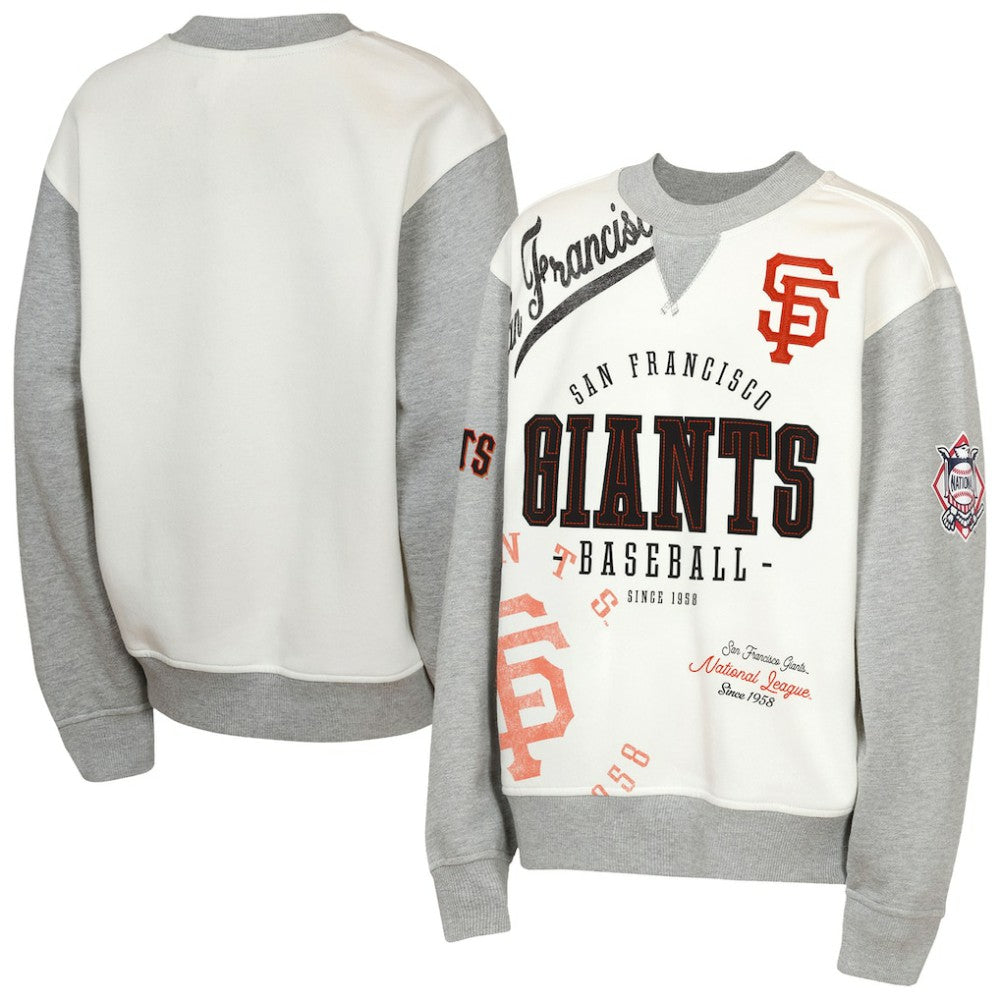 San Francisco Giants Outerstuff Youth Big League Power Hit Fleece Sweatshirt for sale