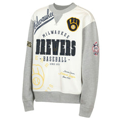 Milwaukee Brewers Outerstuff Youth Big League Power Hit Fleece Sweatshirt for sale