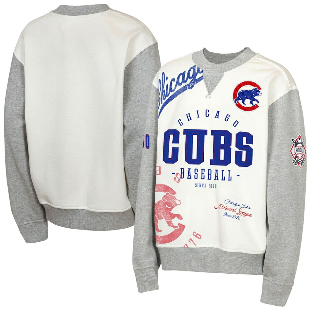 Chicago Cubs Outerstuff Youth Big League Power Hit Fleece Sweatshirt Near Me