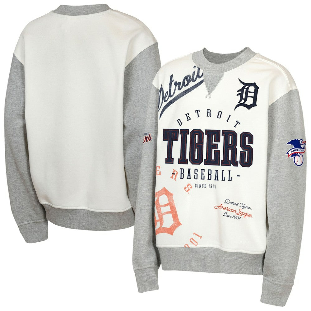 Detroit Tigers Outerstuff Youth Big League Power Hit Fleece Sweatshirt Online