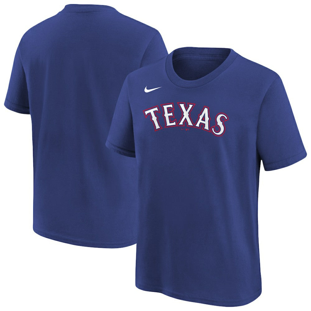 Texas Rangers Nike Youth Wordmark T-Shirt Online