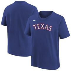 Texas Rangers Nike Youth Wordmark T-Shirt Online