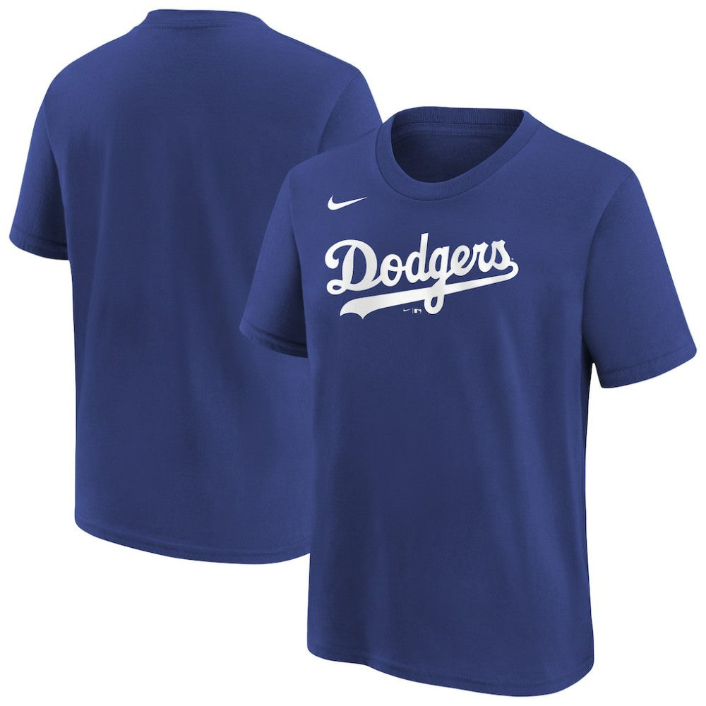 Los Angeles Dodgers Nike Youth Wordmark T-Shirt Online