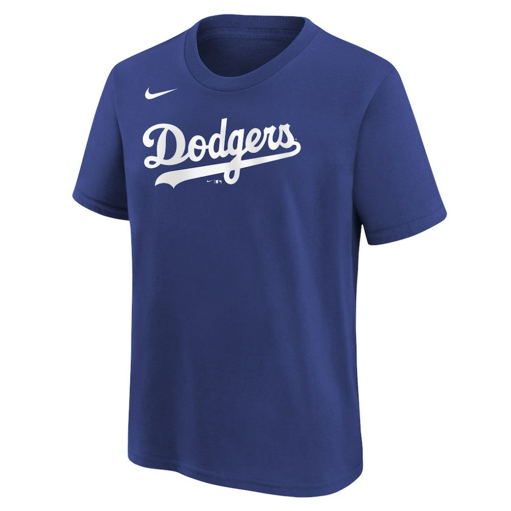 Los Angeles Dodgers Nike Youth Wordmark T-Shirt Online